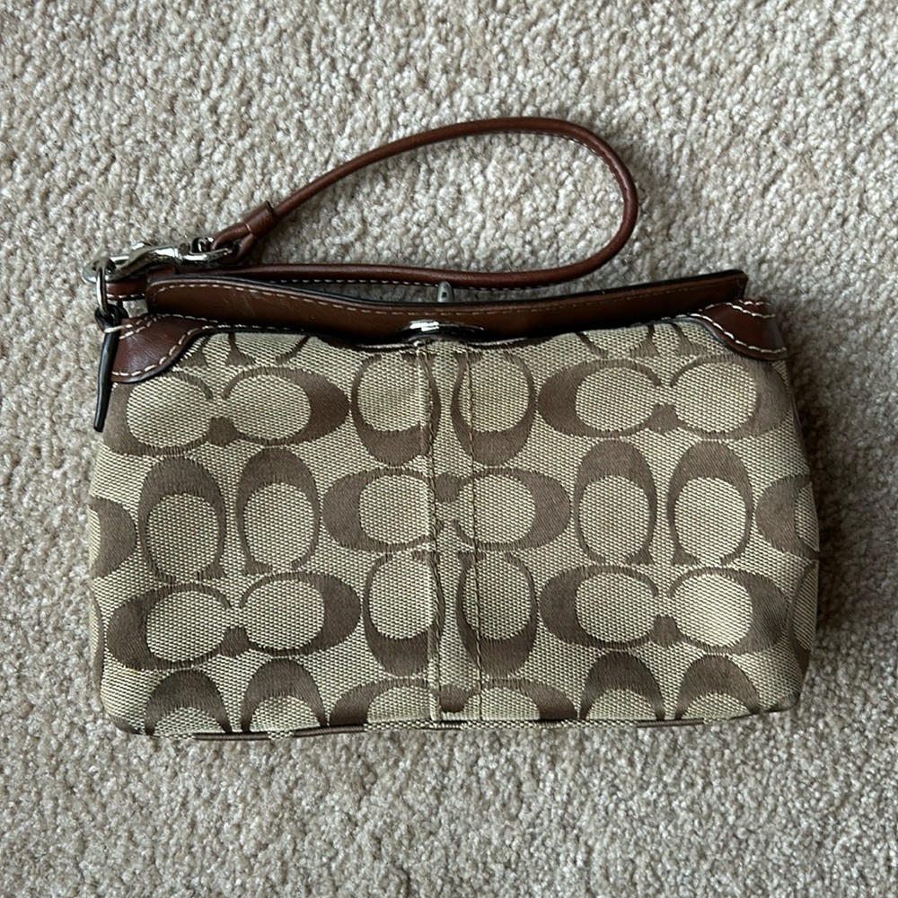 Coach wristlet
